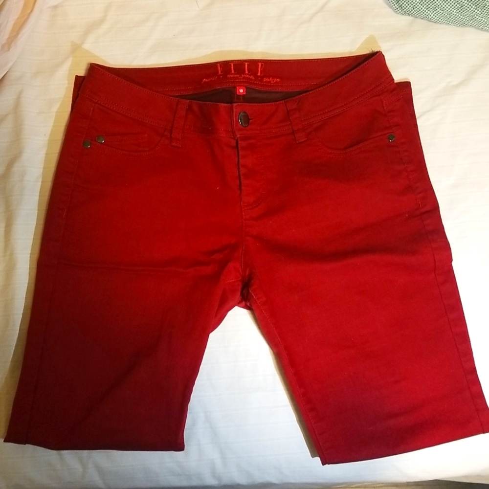 Elle Size 10 Staight Skinny Jeans